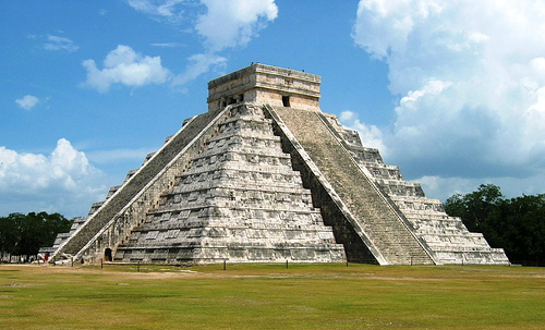 Chichen Itza, la pirámide.
